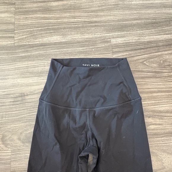 Tavi Noir HIGH WAISTED 7/8 TIGHTS YGA PANTS BLACK XS - Picture 4 of 7